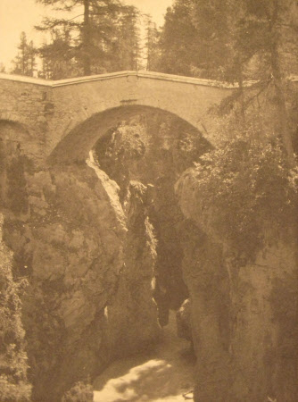 Monochrome print contained in album