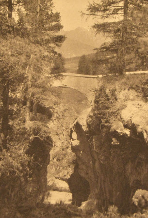Monochrome print contained in album