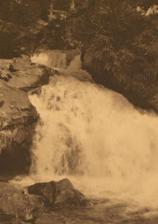Monochrome print contained in album