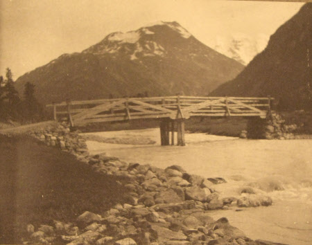 Monochrome print contained in album