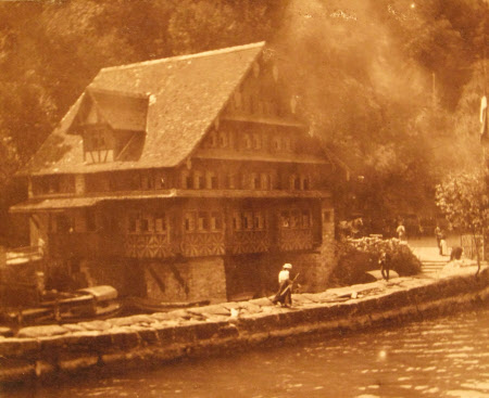 Monochrome print contained in album