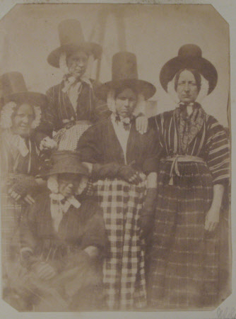 Group of Colliers Wifes Llansamlet Swansea 1854