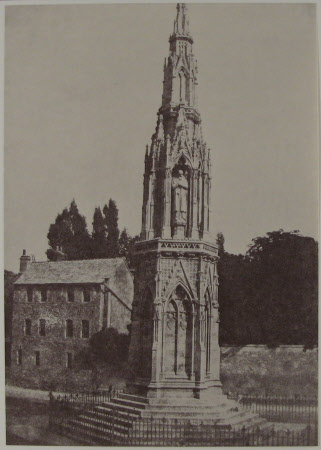 One of the Monuments Erected by King Edward I for his Wife Queen Eleanor of Castile - Possible the ...