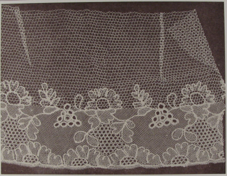 Image of a piece of lace
