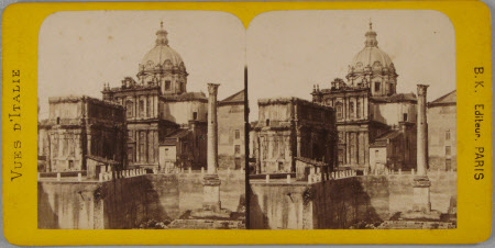 Colonne Phoros et Eglise, St Luc, Rome