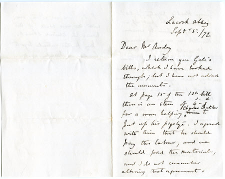 Correspondence