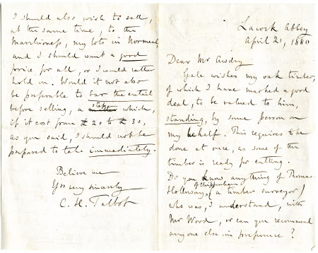 Correspondence