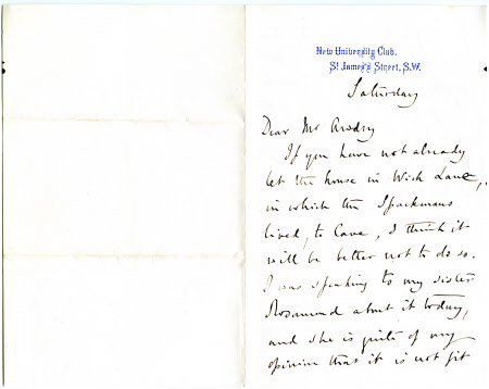 Correspondence