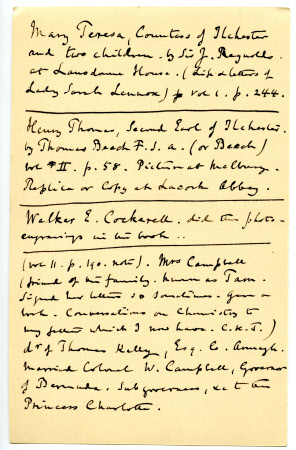 Correspondence