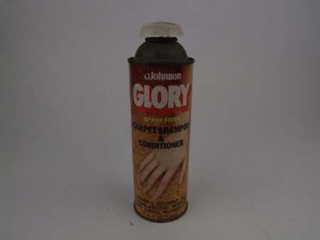 Carpet shampoo bottle
