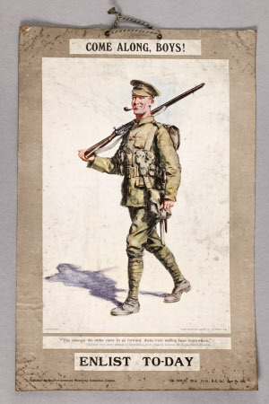 Come On Boys, Enlist Today