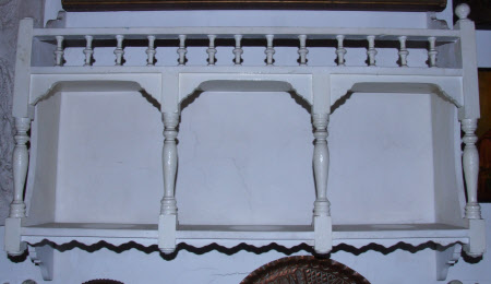 Mural shelves