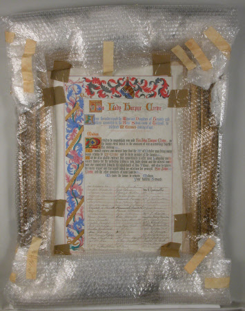 Illuminated address