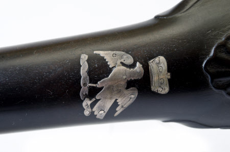 Kedleston Hall, 108522, double-barrelled flintlock sporting gun, condition survey, 2005  © National Trust / Brian Godwin