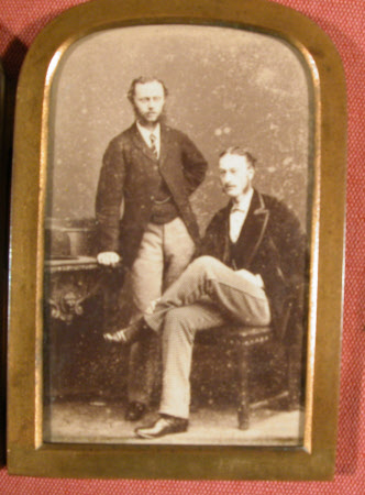 Thomas Charles Agar-Robartes, later 6th Viscount Clifden (1844-1930), standing