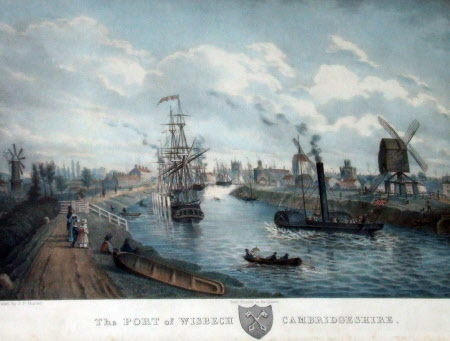 Port of Wisbech, Cambridgeshire (after J. P. Hunter)