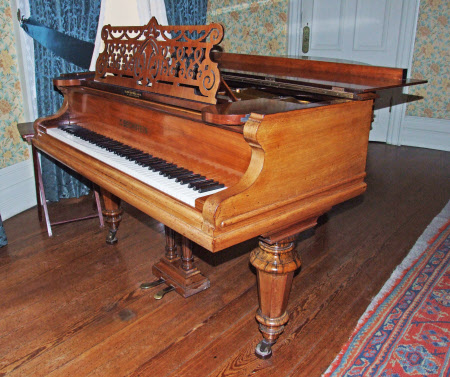 Baby grand piano