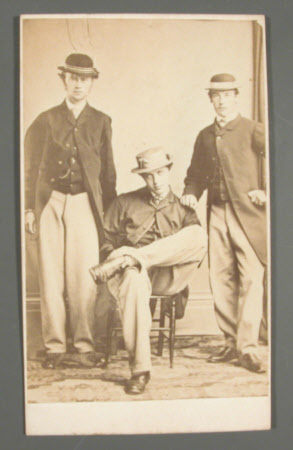 Thomas Charles Agar-Robartes, later 6th Viscount Clifden (1844-1930) standing on the left