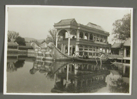 Marble Boat, Summer Palace, Peking.