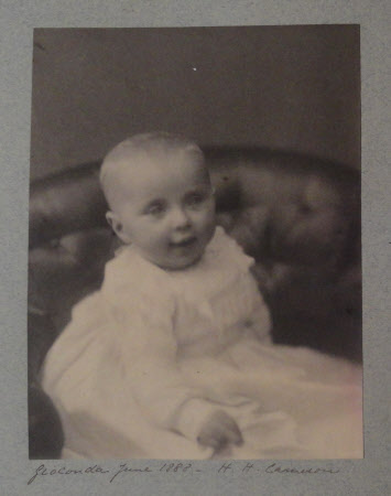 Gioconda Mary Hulton (1887-1940): Aged Approximately 1 Year