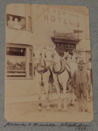Gioconda Mary Hulton (1887-1940) and Marietta - The New Inn, Winchelsea, East Sussex