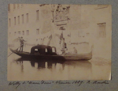 William Stokes Hulton (1852 – 1921) Aboard A Gondola In Venice