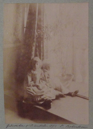 Gioconda Mary Hulton (1887-1940) and Edith Teresa Hulton, later Lady Berwick (1890-1972) Sitting on ...