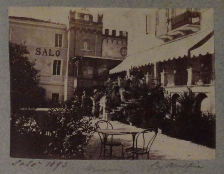 A Group At Salo, Italy: 1893