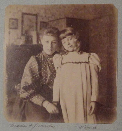Gioconda Mary Hulton (1887-1940) and Her Cousin Brada Hulton 1877-1973), Casa Hulton, Venice, March ...