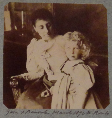 Costanza Hulton (née Mazini) (1863-1939) and Her Daughter Edith Teresa Hulton, later Lady Berwick ...