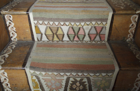Decorated floorboard