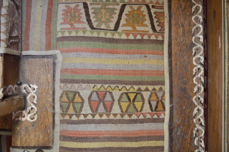 Decorated floorboard