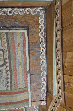 Decorated floorboard
