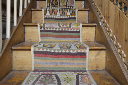Decorated floorboard