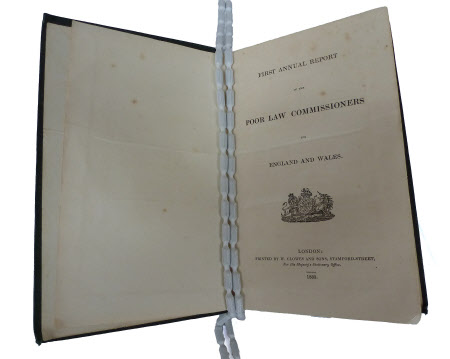 First annual report of the Poor Law Commissioners for England and Wales.