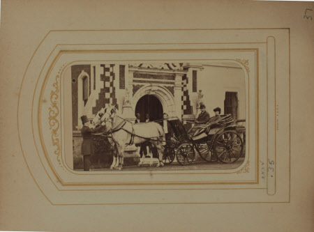 THE PRINCE AND PRINCESS OF WALES (AFTERNOON DRIVE)
