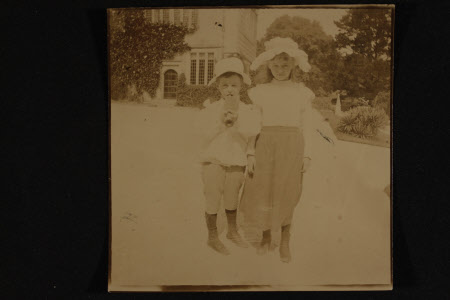 The Hon. Cecil Edward Agar-Robartes (1892-1939) with his sister The Hon. Constance Margaret Agar- ...