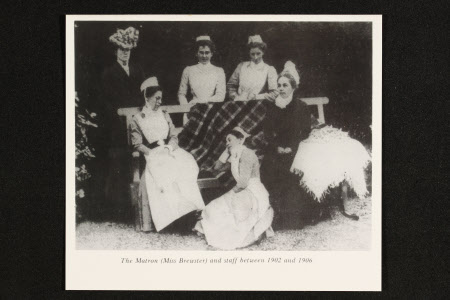 Matron and Staff between 1902 and 1906