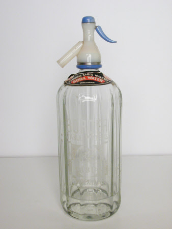 Soda water bottle
