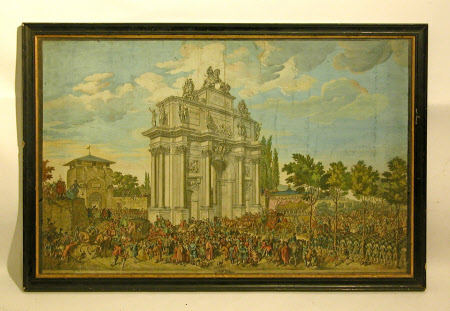 Triumphal Arch for Francis III of Lorraine and Maria Theresa at Their Entry into Florence 1739
