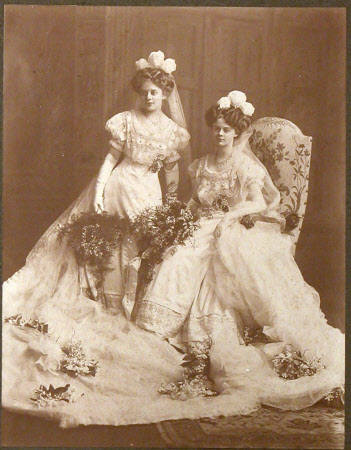 The Hon. Edith Violet Kathleen Agar-Robartes (1888-1965) and The Hon. Constance Margaret Agar- ...