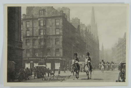 A Glimpse of Old Edinburgh