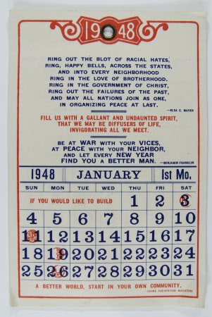 Calender pad