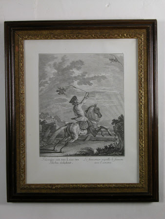Le Fauconier rapelle le faucon avec l'amorse