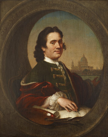 Supposed Self-portrait of Canaletto (Venice 1697 - Venice 1768) 515456 ...