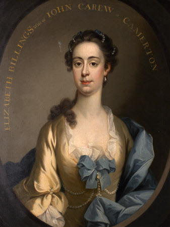 Elizabeth Billings, Mrs John Carew of Camerton