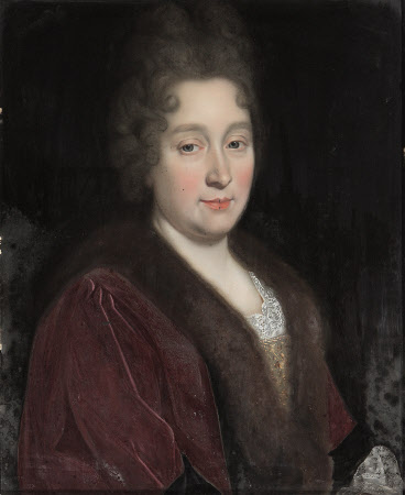 An Unknown Lady in Brown, with a Furred Collar