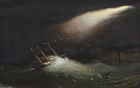 Hms Melpomene In Distress, 17th November, 1805 290380 