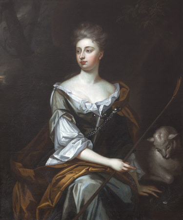 An Unknown Lady as Saint Agnes
