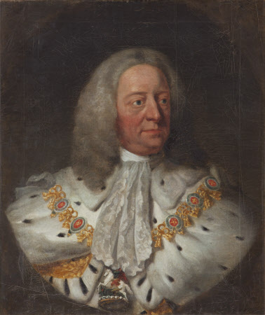 King George II (1683–1760), wearing Garter Robes